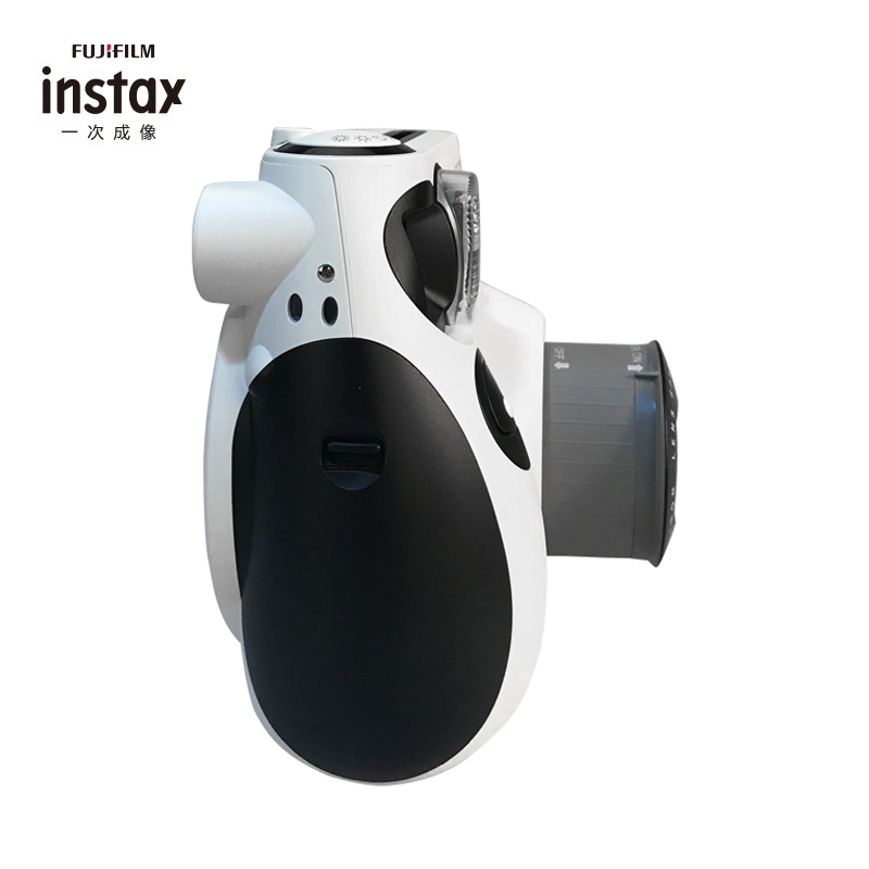富士（FUJIFILM）INSTAX 拍立得相机 一次成像 入门款 mini7c黑白熊猫胶片相机 套餐三（含50张相纸）