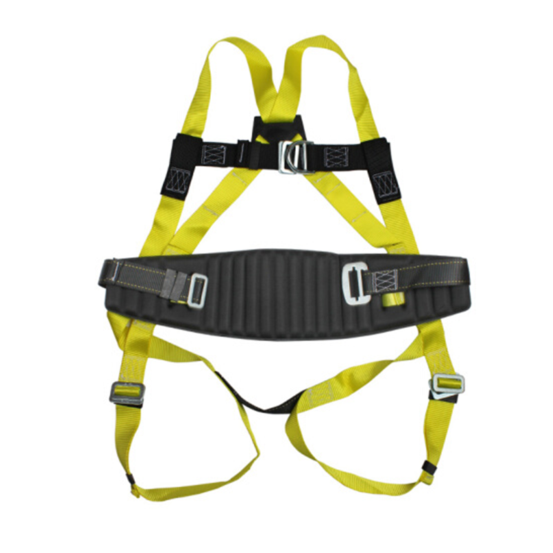 霍尼韦尔 三点式全身安全带（DL-37A）1条+高空作业限位绳（DL-25A）1条+单钩减震缓冲绳（DL-61）2条高清大图