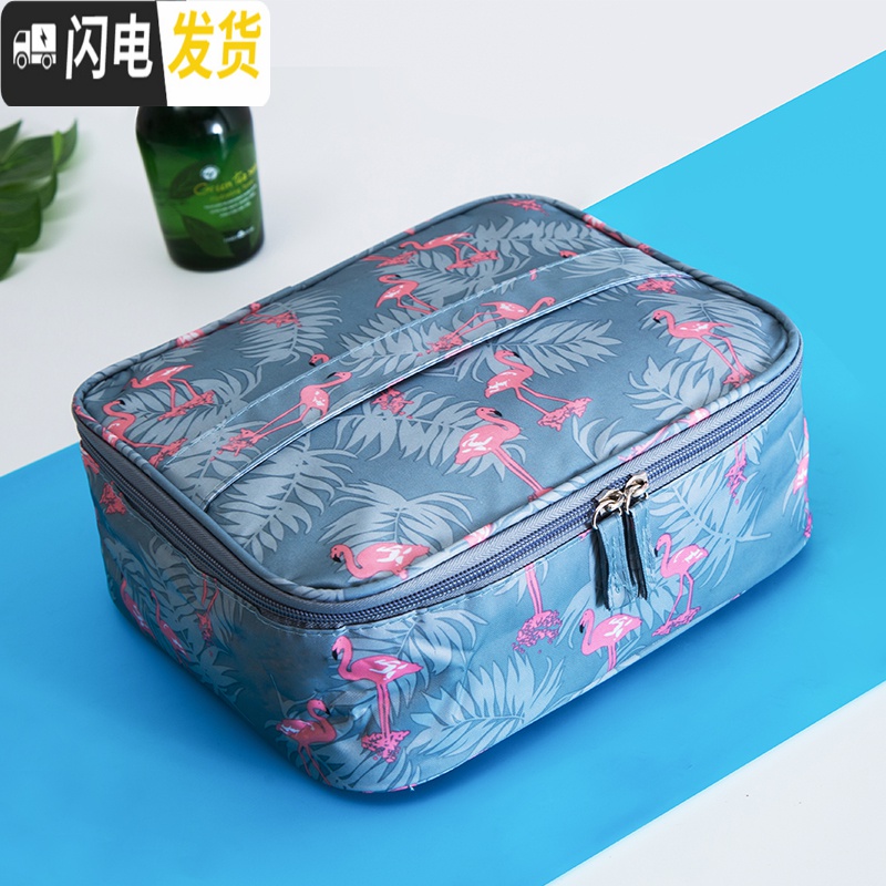 三维工匠旅行洗漱包网红ins风超火小号收纳包化妆品包女便携袋大容量口红高清大图
