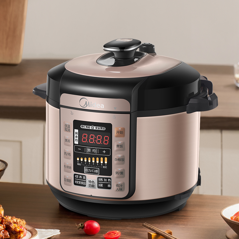 美的 5L双胆电压力锅MY-YL50M3-752高清大图
