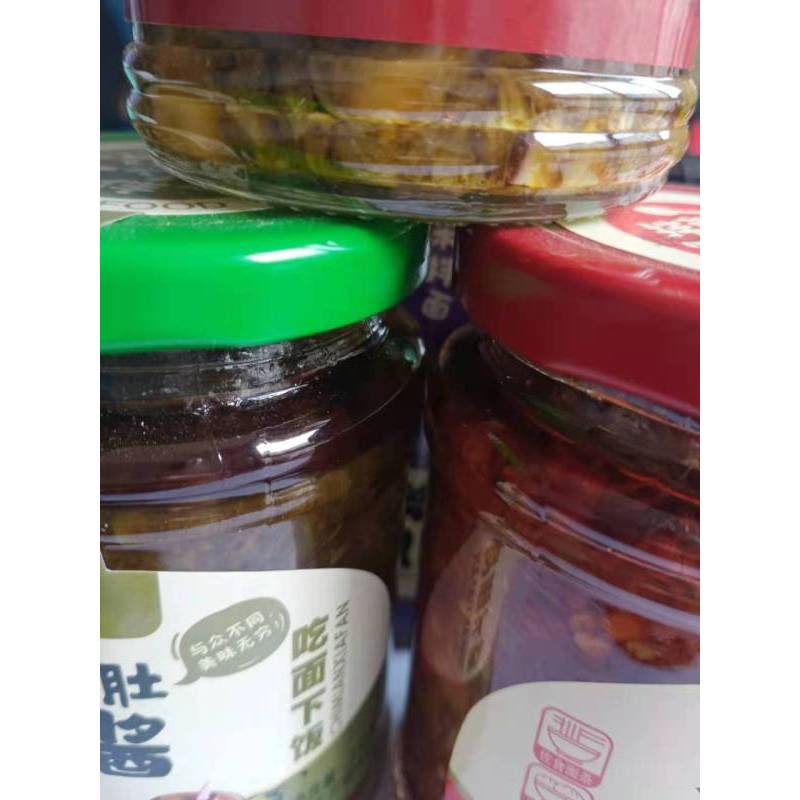 与美魔芋素毛肚青椒酱230g