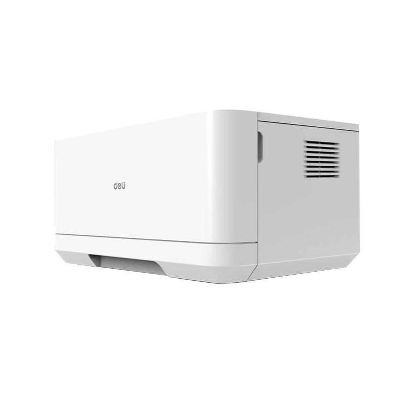 得力 P2000DW黑白激光打印机（白色）双面打印 无线网络WiFi打印机 支持APP远程云打印 家用办公A4打印机