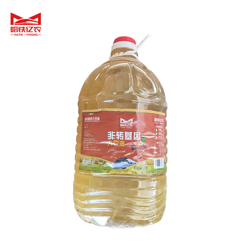 哈铁亿农 非转基因一级色拉油 10L桶