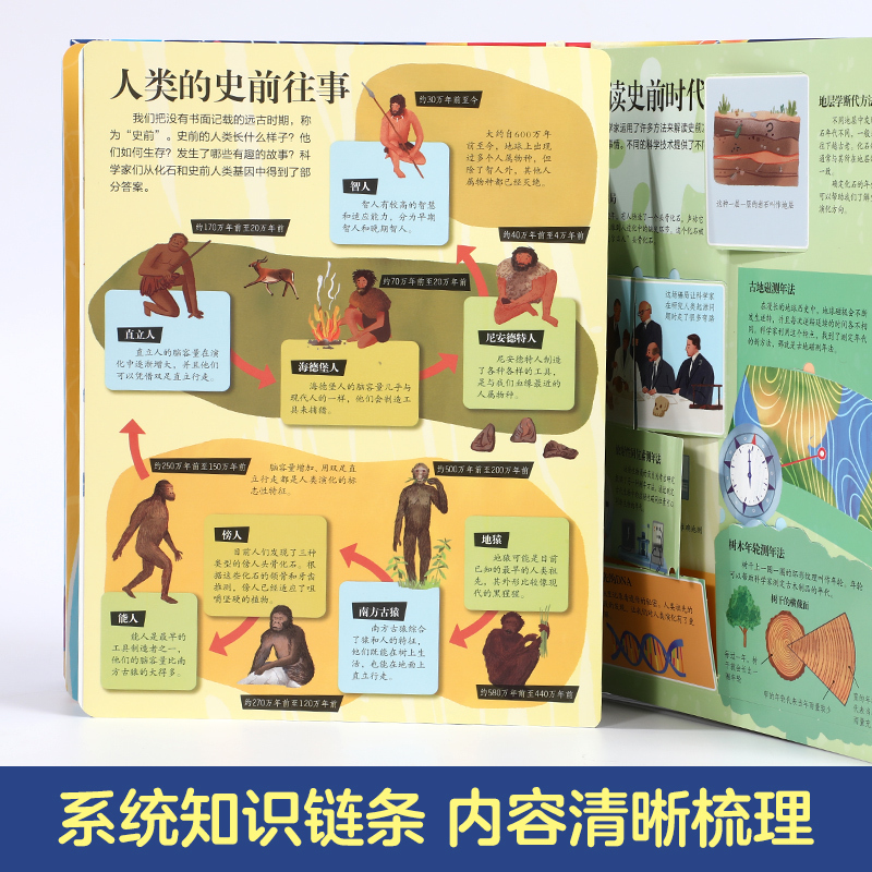 揭秘第七辑套装3册[点读版] [正版] 点读版揭秘翻翻书系列第七辑5-6-7-8-9岁儿童立体书3D科普百科书揭秘启蒙认