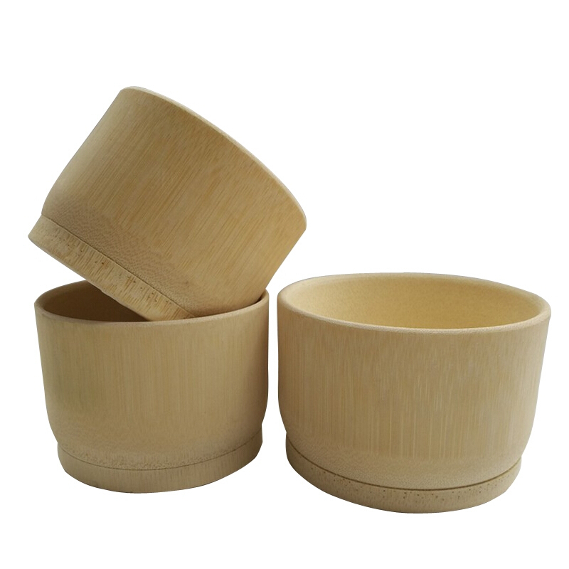 成人竹天然纯手工家用儿童吃饭防摔竹筒碗无漆复古木碗