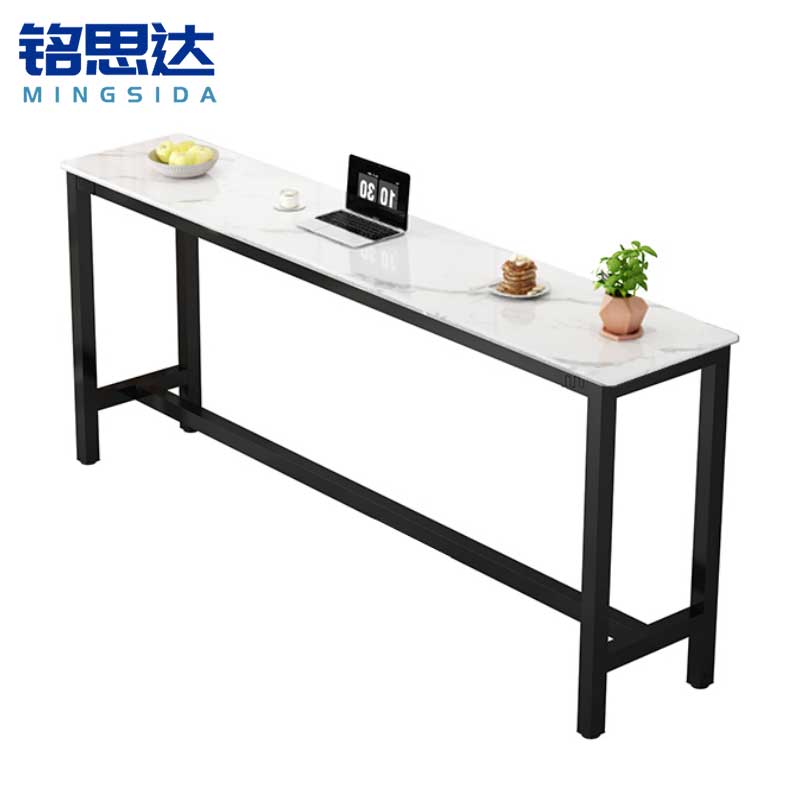 铭思达岩板吧台桌高清大图