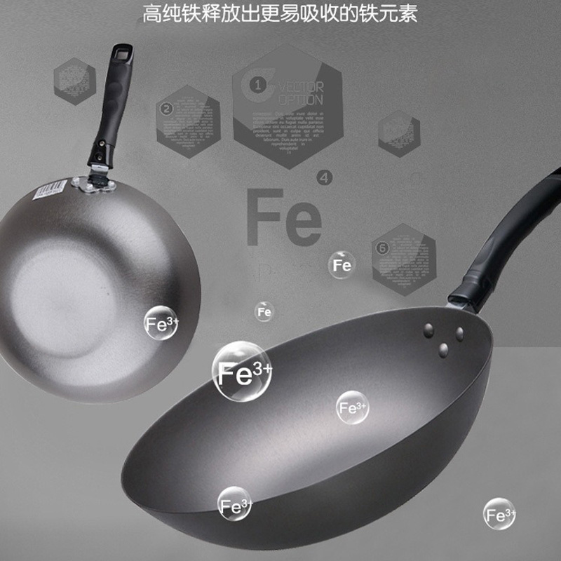 苏泊尔(SUPOR)炒锅精铸铁锅玻璃盖明火专用铸铁炒锅大视窗炒菜锅炒锅32cm炒菜锅 FC32Q1