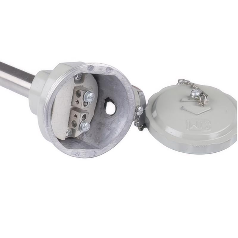 热电偶 (定制)K型 WRN-130 直径8 长650 内置变送器 -50—800°C 4-20mA 单位:个高清大图