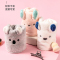 名创优品(miniso) 柔软小动物干发帽柔软浴室女吸水速干成人擦头发[白熊]