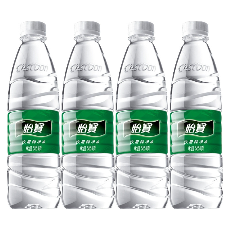 怡宝 纯净水555ml*4瓶 会议活动饮用水