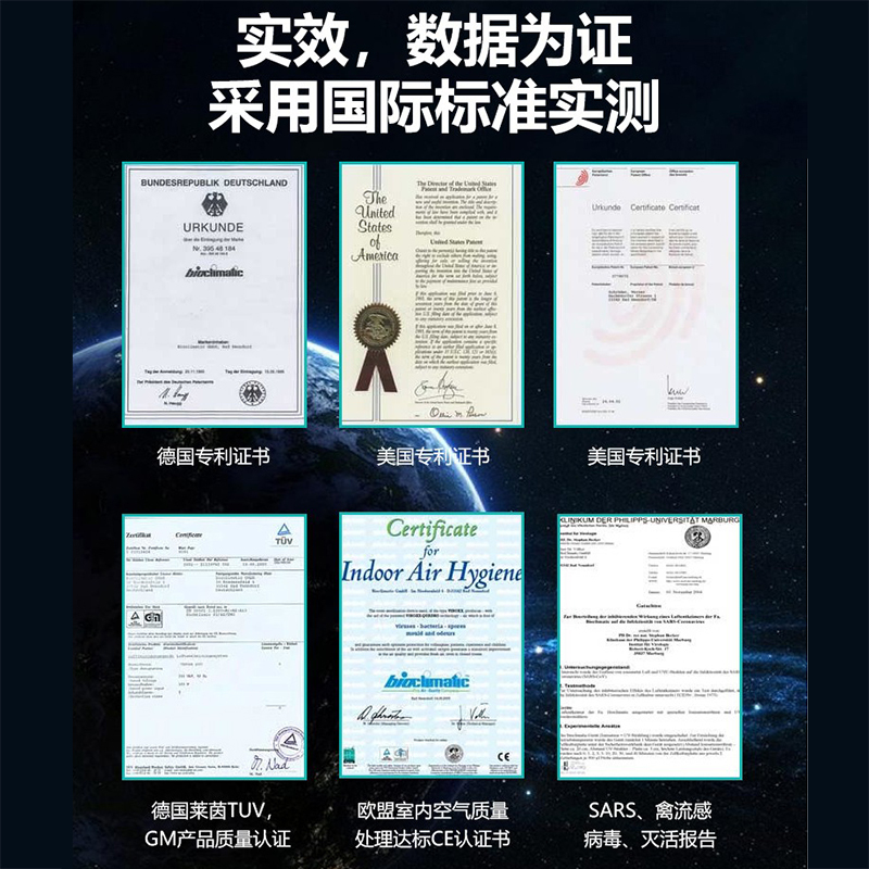 [德国核心技术]格库(GRECOOK)TP12翡翠绿 无叶风扇家用母婴空气净化器除菌负离子消毒款除甲醛除二手烟PM2.5