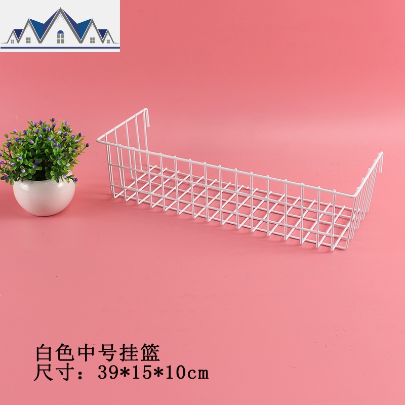 ins网格挂篮托盘铁丝网置物架超市家用储物架货架网片置物收纳篮 三维工匠高清大图