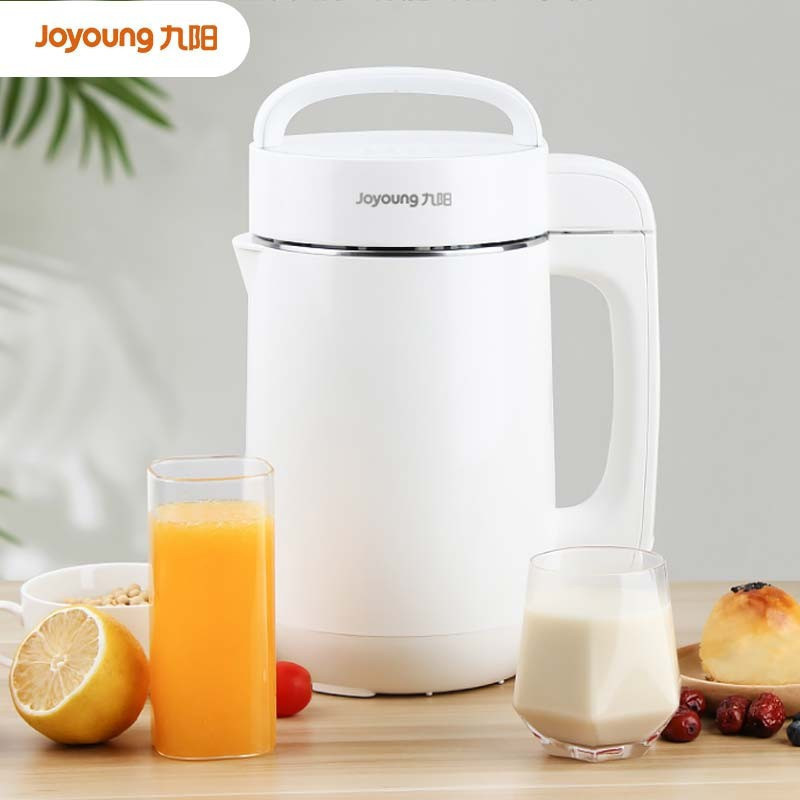 九阳(Joyoung) 豆浆机1.3-1.6L免过滤 大容量 家用多功能 双预约 1.6L白色双层杯体
