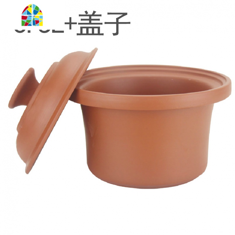 紫砂内胆电砂锅电炖锅1.5L/2.5L/3.5L/5L/6.0L汤煲砂锅炖锅盖子 FENGHOU 3.5L内胆+盖子高清大图