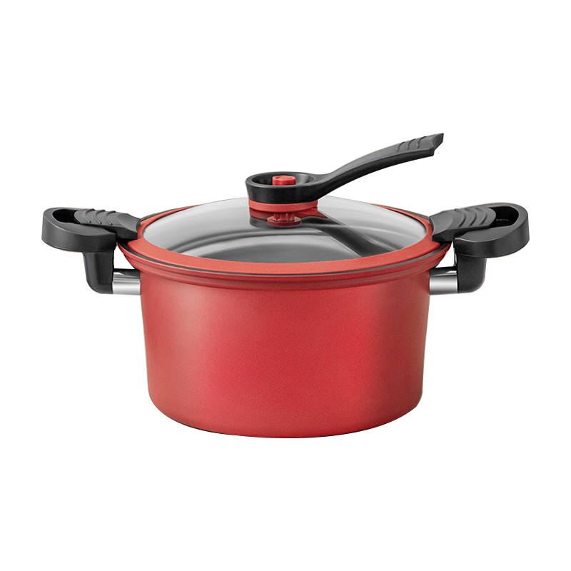 艾姆德-(EMUND) 微压快煮 省时节能 防烫手柄微压锅 锅具 红火今生微压锅-DG-WY22高清大图