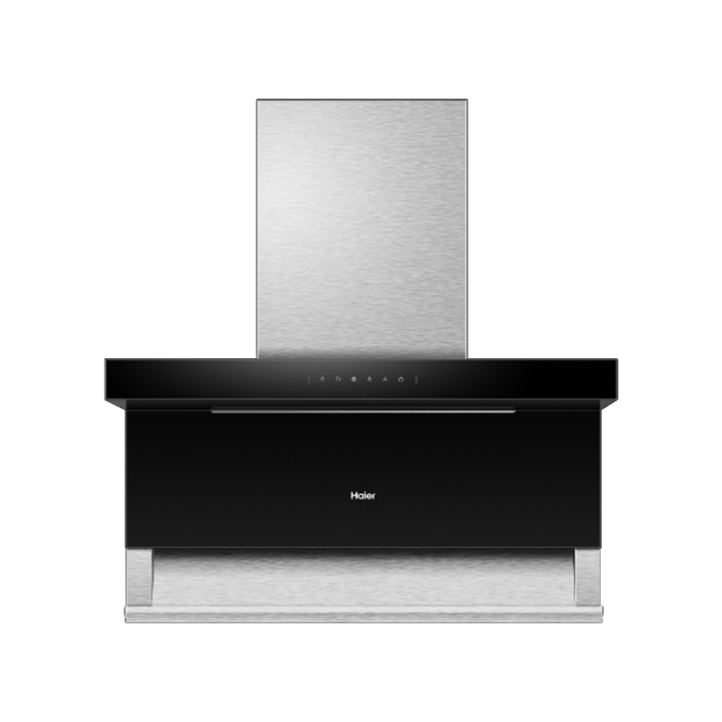 升级手挥版单烟机20超大吸力海尔抽油烟机灶具套装排油烟机吸油烟机