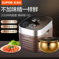 苏泊尔（SUPOR）CYSB50FS9Q-150 电压力锅 智能WIFI IH快速 钛金球釜合金内胆单胆 5L 3-6人