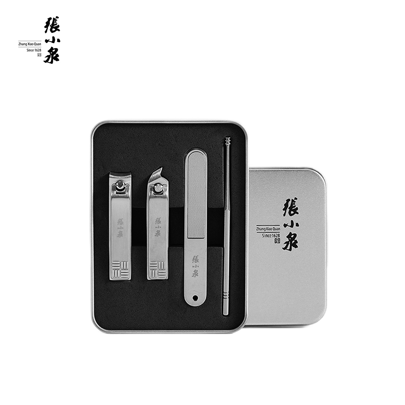 张小泉 白月光美甲 四件套装 H21030100