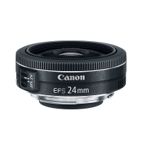 佳能(Canon) EF-S 24mm f/2.8 STM 佳能卡口 52mm口径 广角定焦镜头
