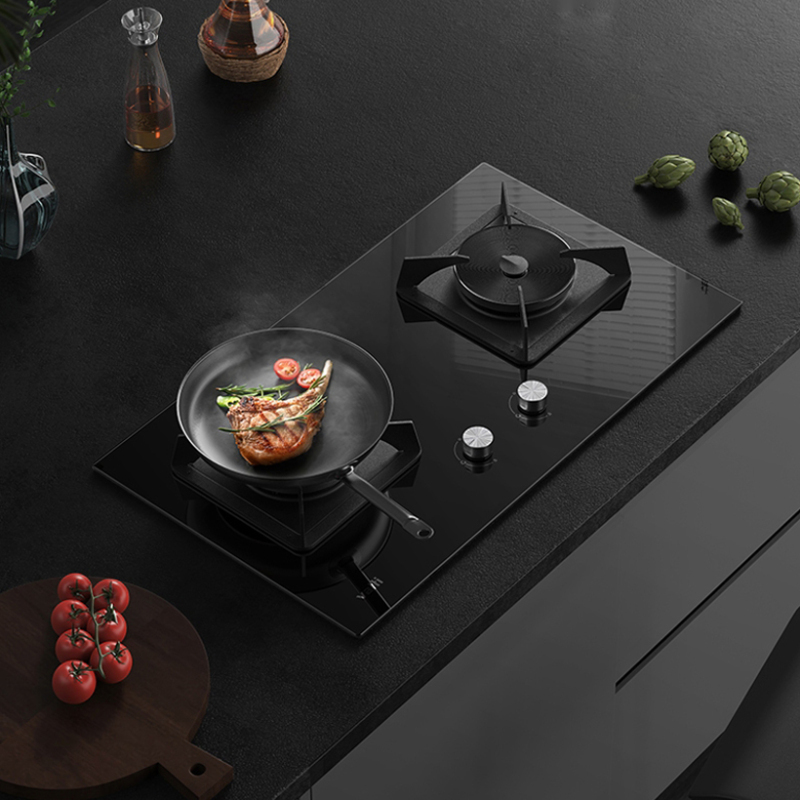 [线上品]华帝(vatti)燃气灶聚能灶JZT-i10086B(天然气)双灶具3.5kW