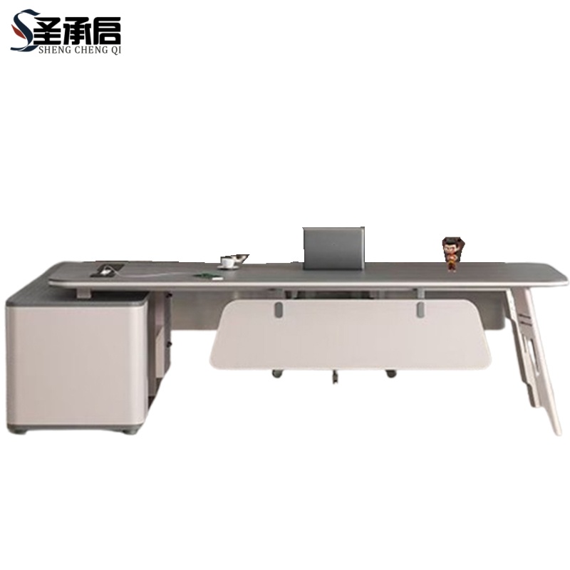 圣承启 老板桌 1.4米张高清大图