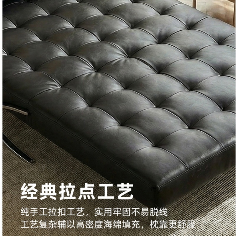 豫龙都真皮沙发床0.96m高清大图