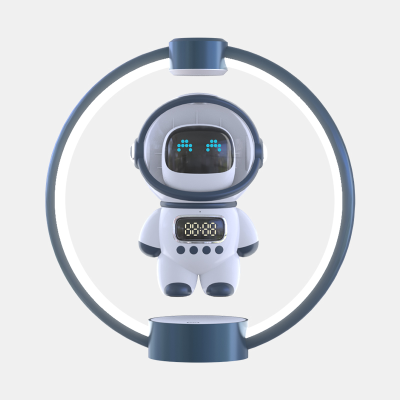 蓝朗宇航员磁悬浮智能AI蓝牙音箱太空人智能音响氛围灯生日礼物