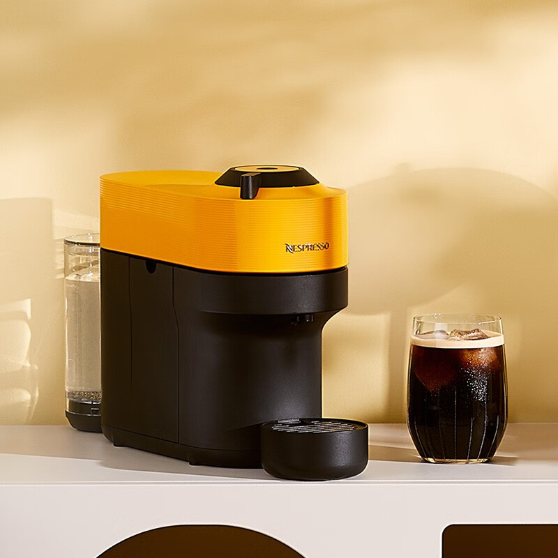 Nespresso奈斯派索胶囊式咖啡机小型家用全自动商用离心力萃取宛如手冲大容量水箱意式进口多杯量选择 POP元气黄高清大图