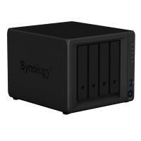 群晖Synology新款DS418 4 盘位 NAS网络存储器 服务器 适合家庭及办公室（标记无硬盘）