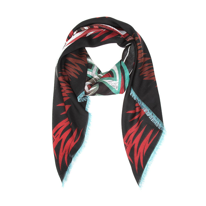 givenchy纪梵希女士羊绒丝丝巾方巾围巾bg001qg00s