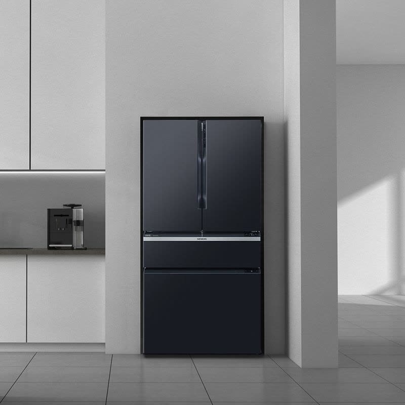 西门子(SIEMENS)KF96NPX50C 568升 中字多门 智感零度 陶瓷面板 分区独控面板 (滴釉黑)图片