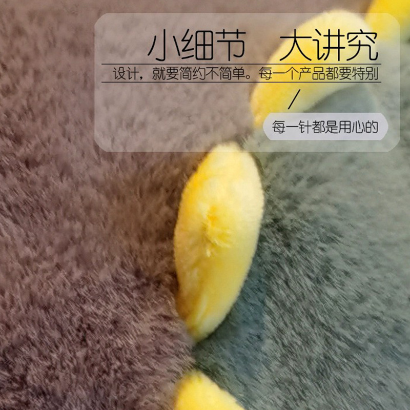 CCKO国标充电热水袋防爆电暖宝自动断电暖宝宝暖水袋可拆洗暖袋暖手宝 紫色动耳狗高清大图