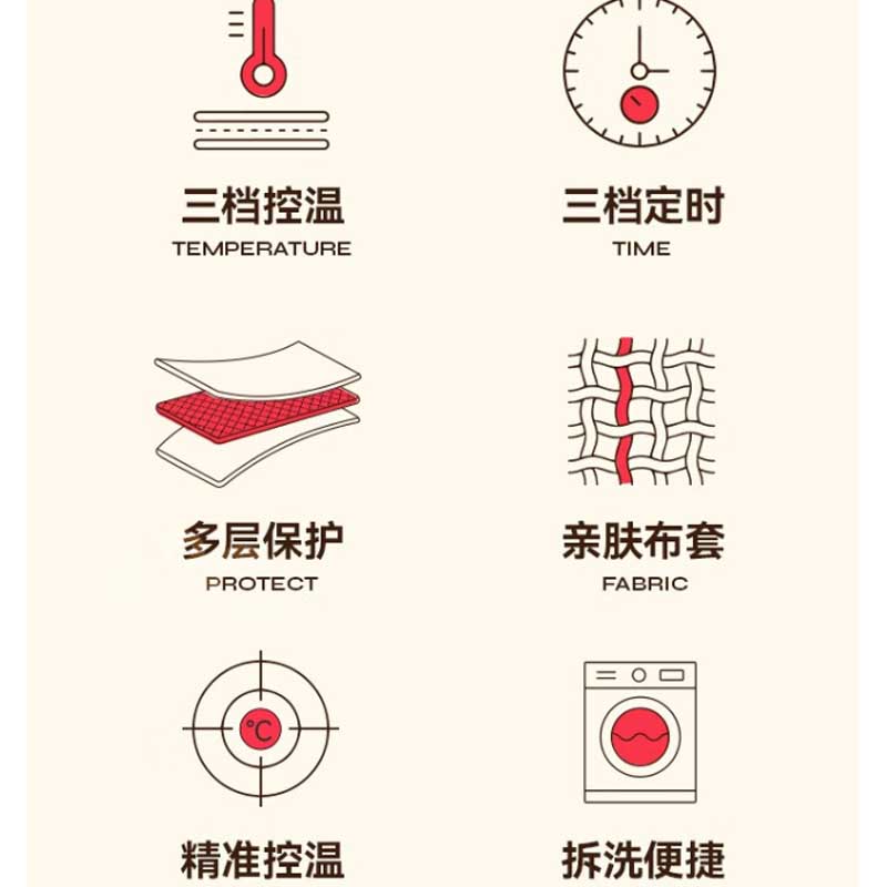 彩虹 膜发热安全保护调温型暖脚宝386W-C高清大图