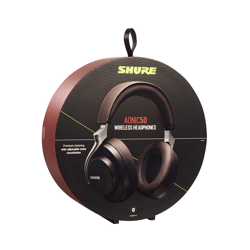 SHURE/舒尔AONIC50降噪耳机无线降噪蓝牙耳机头戴式主动降噪 棕色