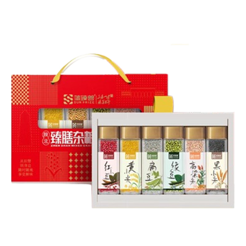 蒲臻善杂粮礼盒汇集地道原生食材品质上乘佳节送礼体面优选3kg