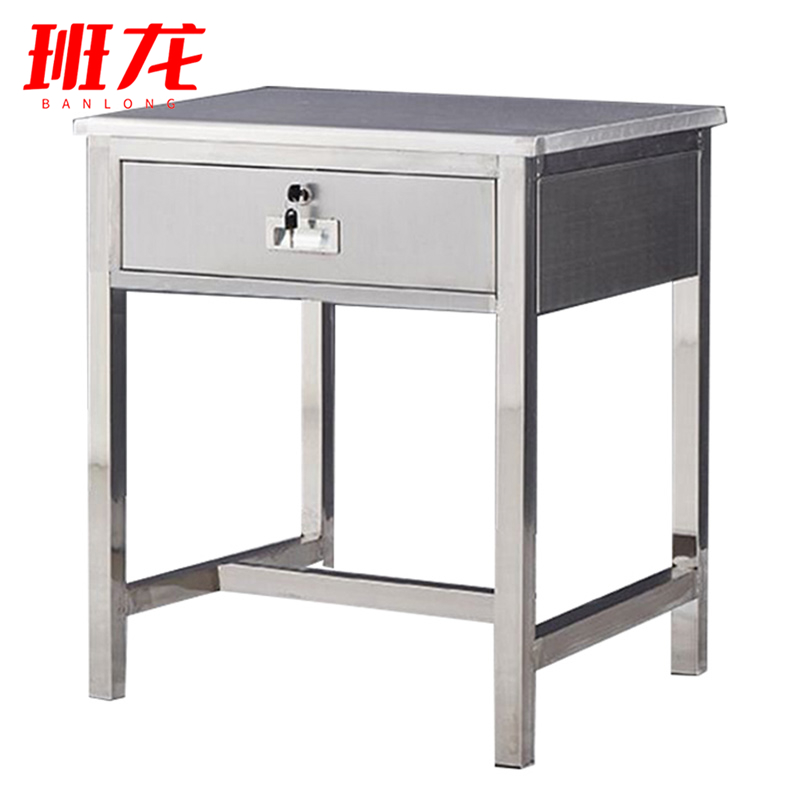 班龙不锈钢办公桌60*60*75cm张高清大图