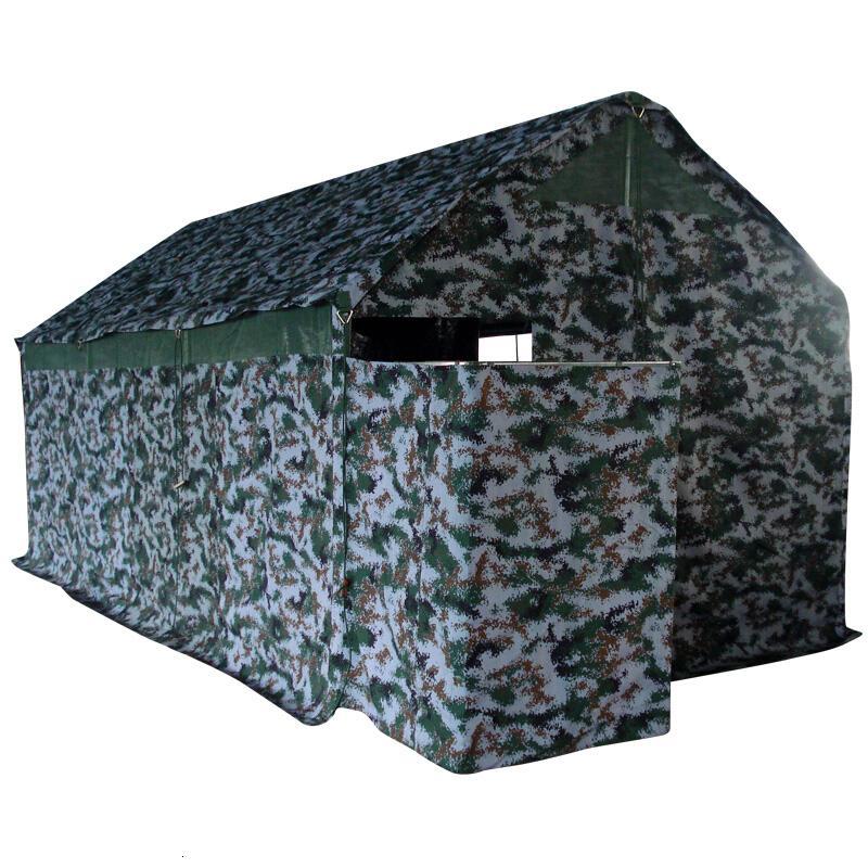 巅峰者(SUMMIT PERSON)大型野营厕所帐篷迷彩军迷用6*3m单帐篷施工工部分队帐篷