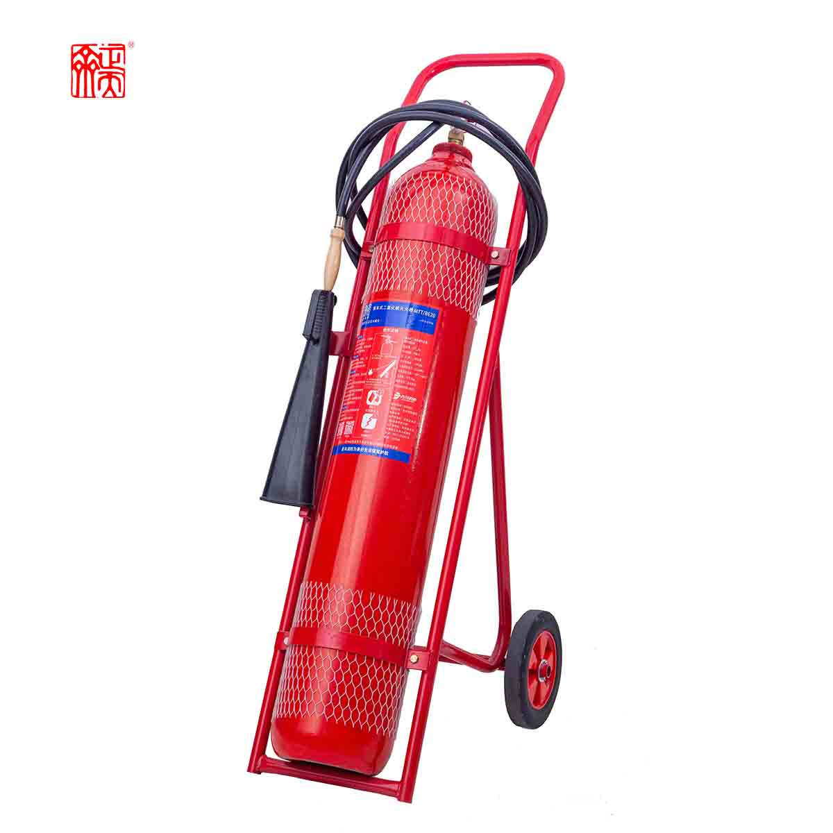 正天齐推车式二氧化碳 灭火器MTT/BE20高清大图