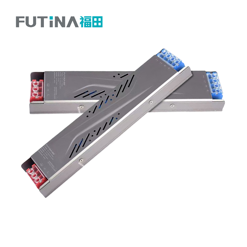 福田 LED灯带灯箱开关电源 灯带条灯箱线形条灯超薄黑金刚变压器 24V/400W 单位:个高清大图