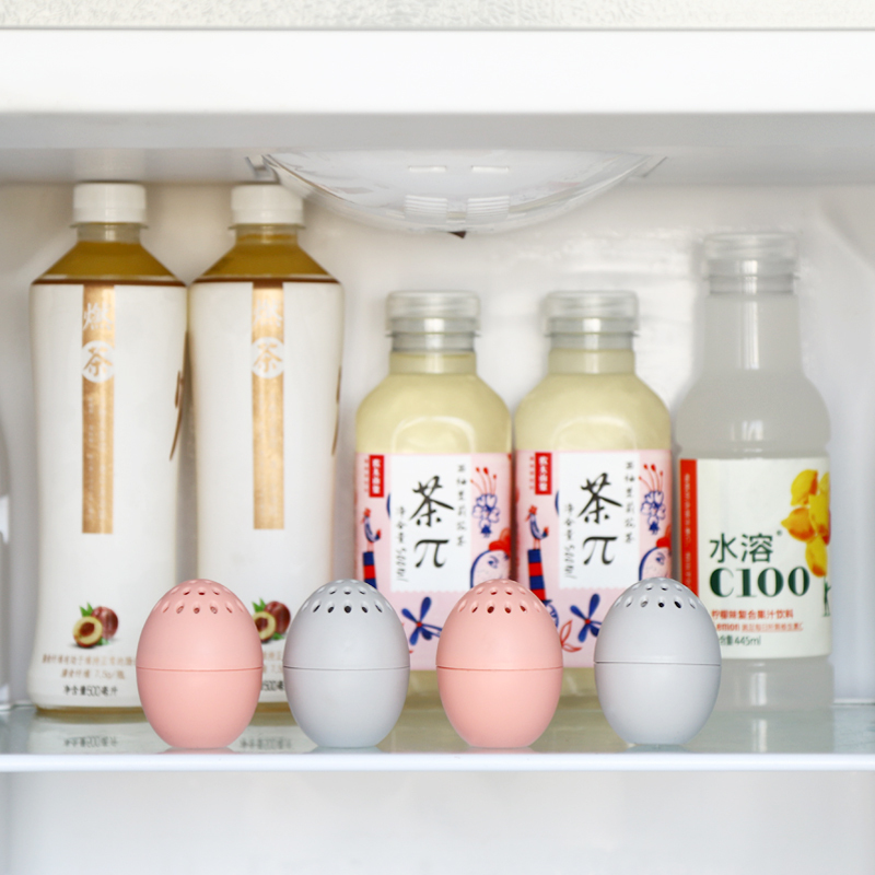 鸡蛋造型除味盒冰箱竹炭包 家用活性炭去异味除臭剂除味剂