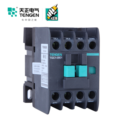 天正电气 TGC1-0901 220V 50Hz 3NO 1NC 3P 02010180021 交流接触器