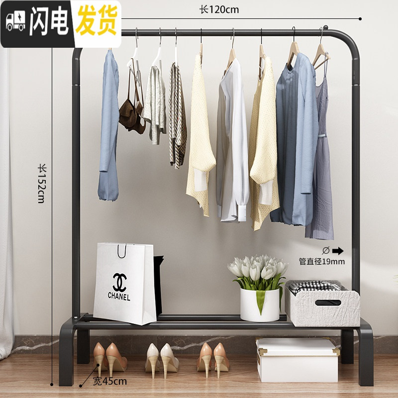 三维工匠简易衣柜现代简约出租屋用折叠布挂衣橱卧室宿舍衣服铁架收纳柜子高清大图