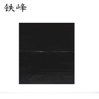 铁峰 黑色平口/背心垃圾袋 45cm×65cm 100个 捆