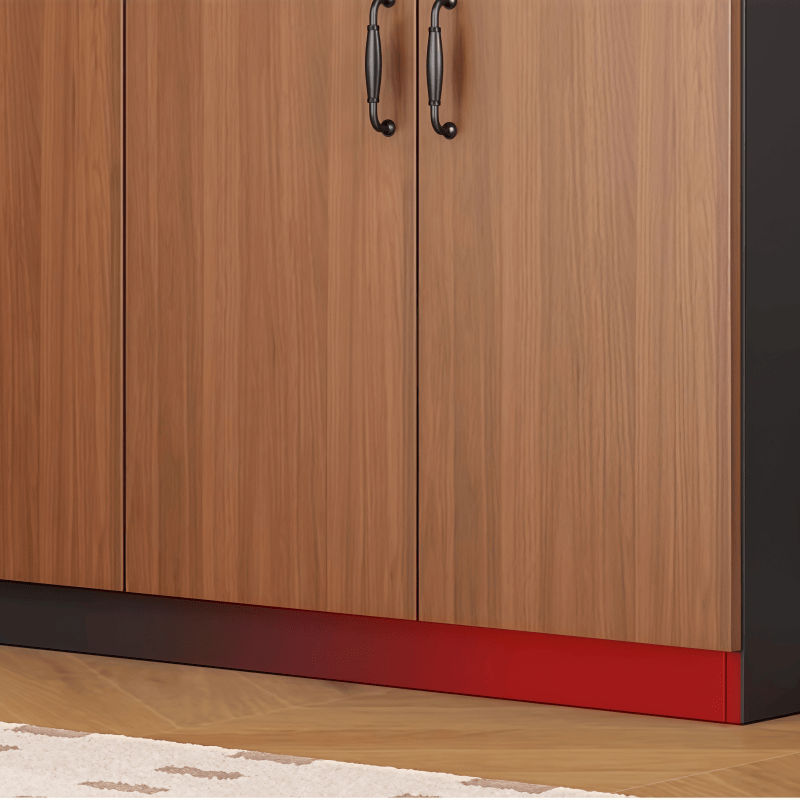 鑫木樽鞋柜90*32*95cm个高清大图