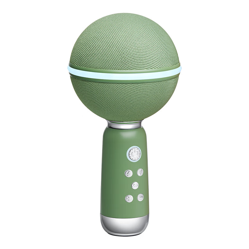 猫王收音机 猫王灵感小行星麦克风X3 MAX音响一体式话筒家用K歌手机K歌宝智能降噪超长续航娱乐家庭KTV 星尘绿高清大图