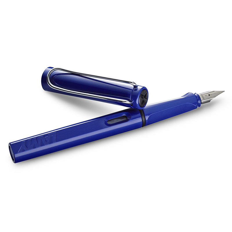 凌美(LAMY) Safari狩猎者系列钢笔墨水笔蓝色F尖