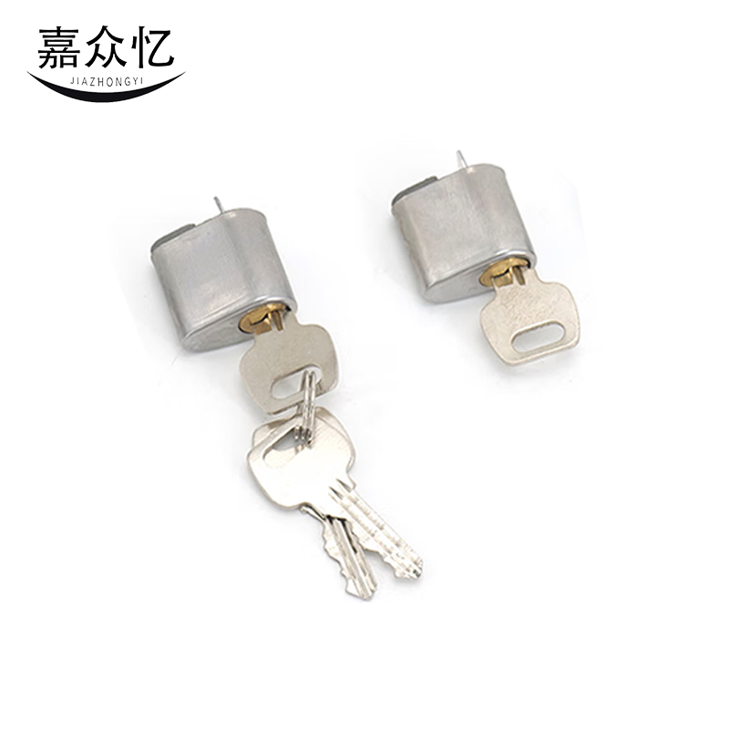 嘉众忆 防火锁芯 3把钥匙 铜芯不通开65*30*40mm JZY-263 把高清大图
