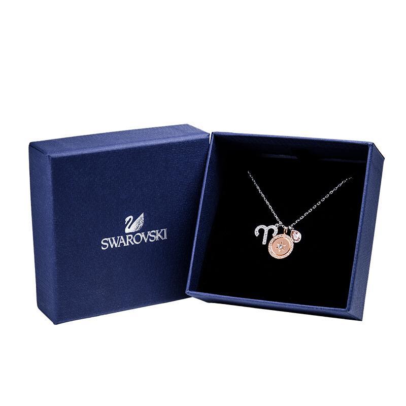 SWAROVSKI 施华洛世奇 李沁同款人造水晶 ZODIAC女士白羊座水晶项链 灵动可拆卸 5349220