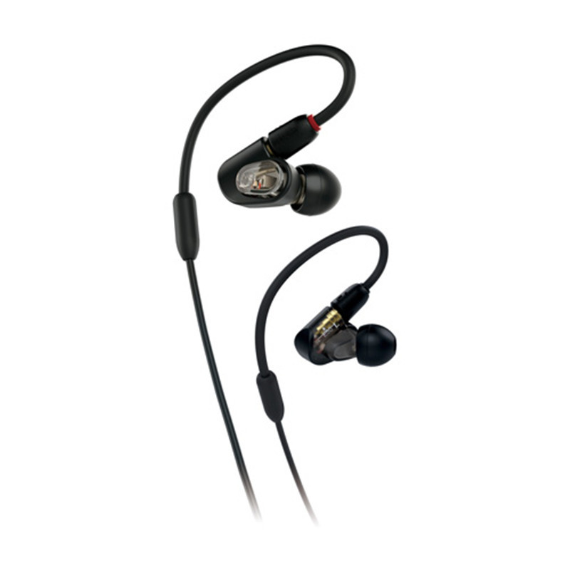 铁三角(Audio-technica)ATH-E50 专业监听动铁入耳式耳机 单体式动铁单元 HIFI 三频均衡高清大图