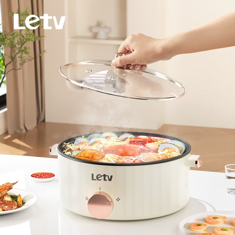 乐视(letv) F751 多功能电煮锅 5L 一锅多用